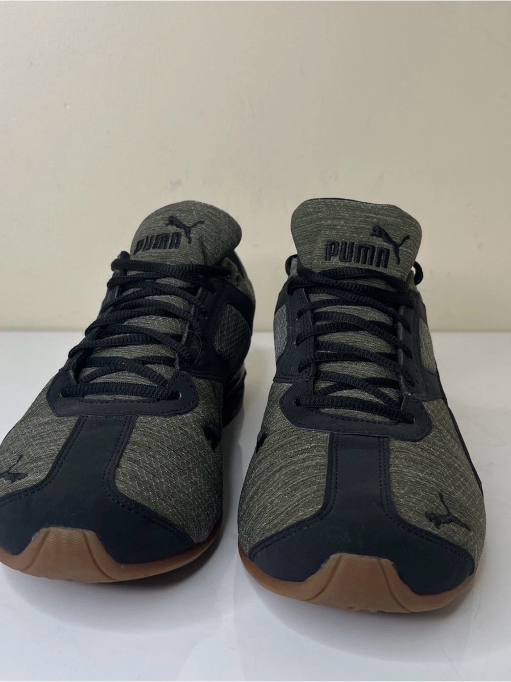 Puma Tazon 6 Green/Black Athletic Trainers Sneakers Men’s Shoe size US10.5 EU44